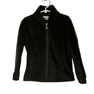 Columbia Dark Grey Fleece Full Zip Jacket